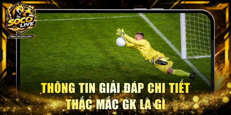 Thông tin giải đáp chi tiết thắc mắc GK là gì